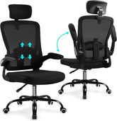 Ergonomische Bureaustoel - Office Chair - Gamestoel - Volwassenen - Zwart- COMHOMA