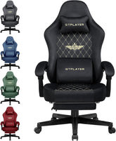 Ergonomische Bureaustoel - Office Chair - Gamestoel - Volwassenen - Zwart - GTPLAYER - GT830