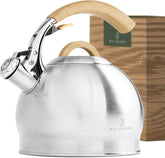 Fluitketel - Voor op gas of inductie - 2,2L - RVS - WALDWERK •