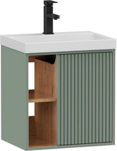 Wastafelkast - Wastafelmeubel - Wastafelonderkast - 50 cm - Groen - UEV