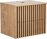 UEV Wastafelonderkast voor gastentoilet, kleine badkamer, zonder wastafel, 61 cm, badkamerkast, badkamerkast, wastafelonderkast hangend, wastafel voldoende opbergruimte ruimtebesparend natuur
