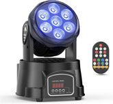 Discolamp - Roterende disco lamp - Met afstandsbediening - RGBW - Zwart