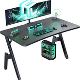 Gaming bureau - Gaming desk - Gaming tafel - 100x50 cm - Zwart - HLDIRECT