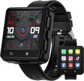 Smartwatch heren - 4G - GPS - 4GB + 64GB - Android 11 - Zwart - LOKMAT