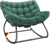 KESSER® Ergonomische schommelstoel - Relaxstoel - Antislip - Groen