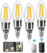 E14 LED lamp - Dimbaar - Filament lamp - 4,5W - 4 stuks - Aigostar