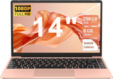 Laptop 14 inch - 6GB RAM - 256GB SSD - 1920x1080 FHD - met Draadloze Muis - Aocwei