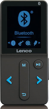 Lenco Xemio-280BU - MP4-speler Bluetooth® met 8 Gb •