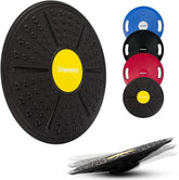 Balansplateau - Balansbord - Ø 35.5 cm - Zwart-Geel