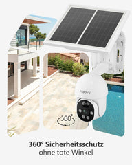 Buiten camera met nachtzicht - Beveiligingscamera draadloos buiten - Zwart - XIAOVV