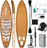 Sup Board - Opblaasbaar Paddle Board - 205 kg - Bruin - FunWater