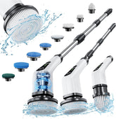 Elektrische Schoonmaakborstel – Elektrische Schrobber - Schrobborstel – Wit - GoScrub®