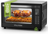Vrijstaande oven - Hetelucht oven - 35 Liter - 1600W - Zwart - Stilstern