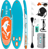 Sup Board - Opblaasbaar Paddle Board - 190 kg - Blauw- FunWater