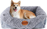 Hondenmand - Hondenkussen - Hondenbed - 70x60 cm - Grijs - Nobleza