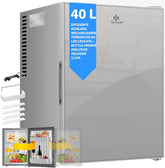 KESSER® Koelkast Tafelmodel - 40L - Mini Koelkast - Grijs