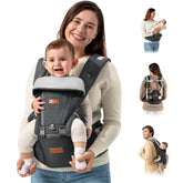 Draagzak - Baby carrier - Babydrager - 3-20 kg - Zwart - Besrey