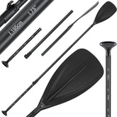 KESSER® Paddle - 3-delig voor kajak SUP stand-up paddling board, steekpeddel, verstelbare telescopische peddel, 165 cm - 215 cm aluminium voor stand-up peddel, kajakken, surfboard, boot, anti-slip