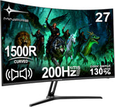 Gaming Monitor - Beeldscherm computer - 27 inch - Curved - 200Hz - FHD - Minifire