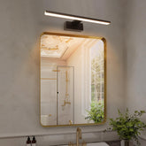 Aigostar LED Spiegellicht Badkamer 40cm 8W 560LM Warm Wit 4000K IP44 – Badkamer Wandlampen Zwart 230V