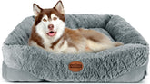 Hondenmand - Hondenkussen - Hondenbed - Grijs - 90x80 cm - Nobleza