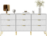 Commode - Dressoir - Ladekast - 150x34x74 cm - Wit - UEV