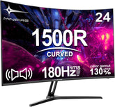 Gaming Monitor - Beeldscherm computer - 24 inch - Curved - 180Hz - FHD - Minifire
