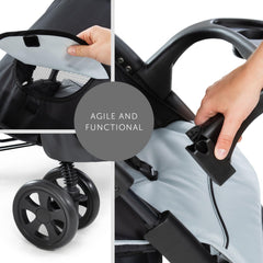 Hauck Buggy Shopper Neo II / met liggende functie, klein opvouwbaar / voor kinderen vanaf de geboorte tot 15 kg, Pooh Cuddles