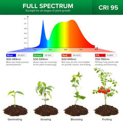 Groeilamp planten - Kweeklamp - Grow light - 20W - SANSI