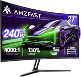 Gaming Monitor - Beeldscherm computer - 27 inch - Curved - 240Hz - FHD - Amzfast
