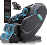 Massagestoel Elektrisch - Full-body massage - 3D massagestoel - Shiatsu massagestoel - Warmtefunctie - Zwart - MeitFith