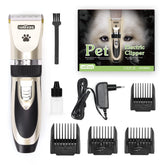 Nobleza B78 - Dieren Tondeuse Set - 4 Opzetkammen - Voor Huisdieren Katten & Honden - Draadloos •