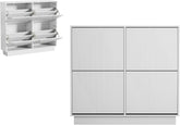 Schoenenkast - Schoenenrek - 99x24x91 cm - Wit - UEV