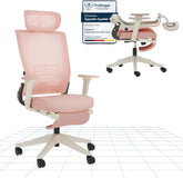 Ergonomische Bureaustoel - Office Chair - Gamestoel - Volwassenen - Roze - OS1P - FLEXISPOT
