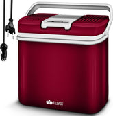 Koelbox Elektrisch – 12V en 230 volt - Coolbox - Frigobox - 24L – Rood
