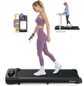 Loopband - Walking pad - Wandelband - 1-6 km/u - Zwart - MERACH