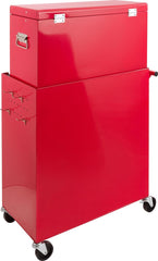 AREBOS Gereedschapswagen Gereedschapskar 9 Laden Rood Gereedschapskisten •