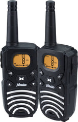 Alecto FR-50 Portofoon Twinset 8km - Bereik tot 8km en met FM radio - Zwart •