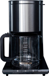 Gastronoma Koffiezetapparaat - Filterkoffie - 1,5L - 18100003 - Zwart RVS •