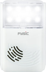 Fysic FD-35 Telefoonbelversterker met extra luide bel en flitslicht - Extra telefoonbel met flitser •