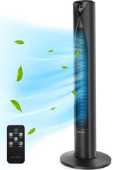 Taylor Swoden Torenventilator - Fluisterstil - Oscillatie - Zwart