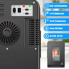 KESSER® Mini-koelkast - 15 Liter - 5-65°C - Zwart