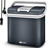 Koelbox Elektrisch – 12V en 230 volt - Coolbox - Frigobox - 24L – Grijs