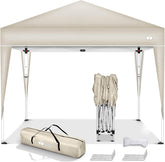 Partytent - opvouwbaar - 3x3 - Paviljoen - Crème - Tillvex®