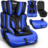 KIDUKU® Autostoeltje - Kinderzitje - Veiligheidsgordel - Blauw