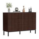 Commode - Dressoir - Ladekast - 73,4x34,5x100 cm - Bruin - UEV