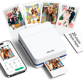 Foto printer - Pocket Printer - Fotoprinter - Wit - Nelko •