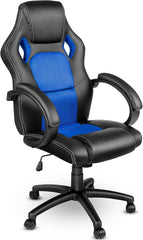 Ergonomische Bureaustoel - Office Chair - Gamestoel - Volwassenen - Blauw - TRESKO