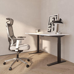 Ergonomische Bureaustoel - Office Chair - Gamestoel - Volwassenen - Grijs - BS6G - FLEXISPOT