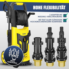 MASKO® Rioolreinigingset - Rioolslang 15M - Universele Afvoerslang - Zwart